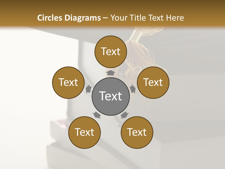 Textbook Books School PowerPoint Template