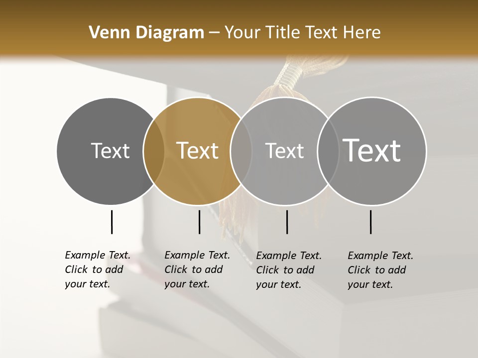 Textbook Books School PowerPoint Template