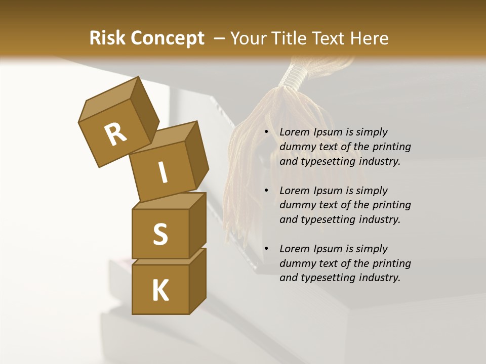 Textbook Books School PowerPoint Template