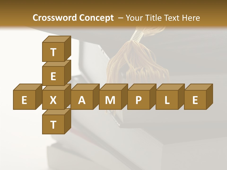 Textbook Books School PowerPoint Template