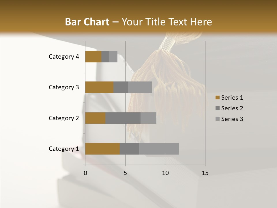 Textbook Books School PowerPoint Template