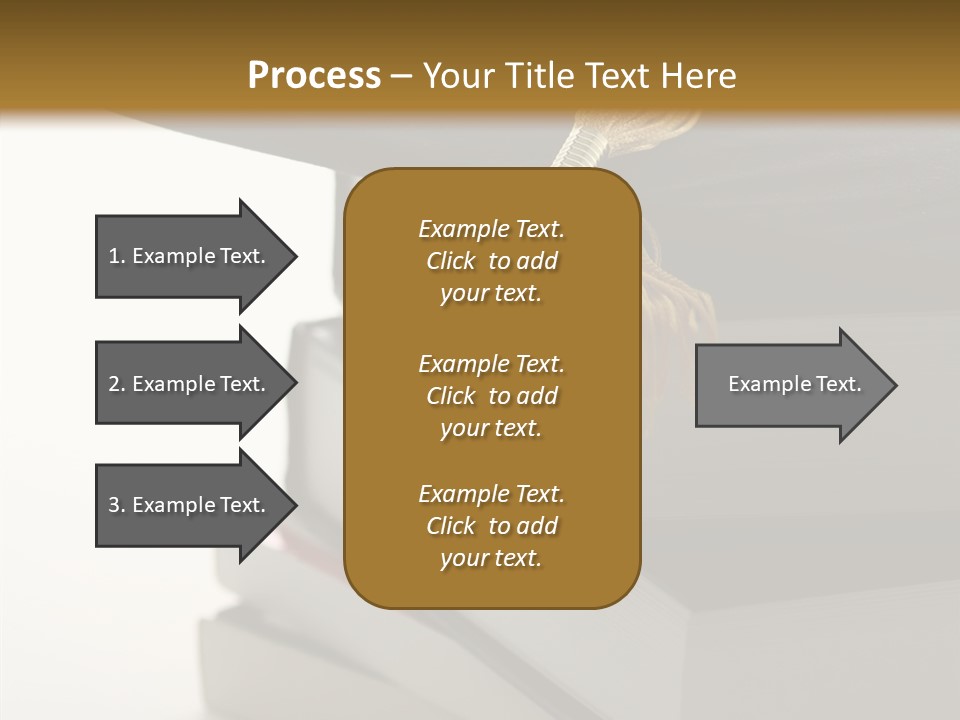 Textbook Books School PowerPoint Template
