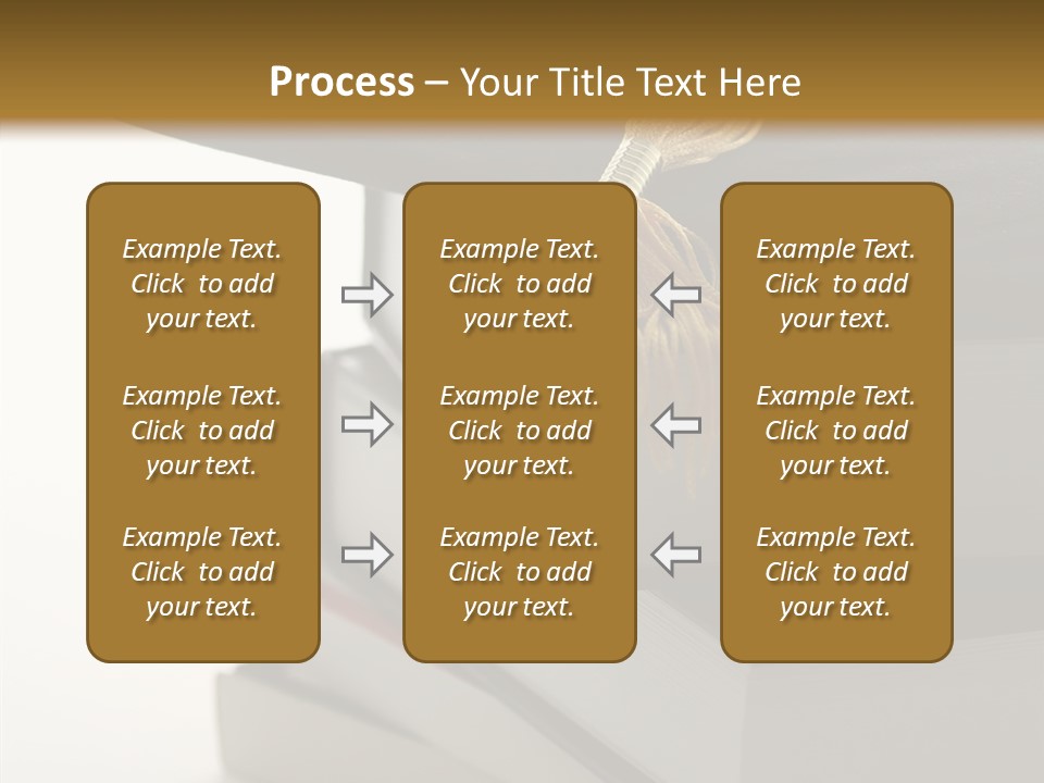 Textbook Books School PowerPoint Template