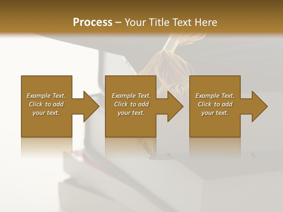 Textbook Books School PowerPoint Template