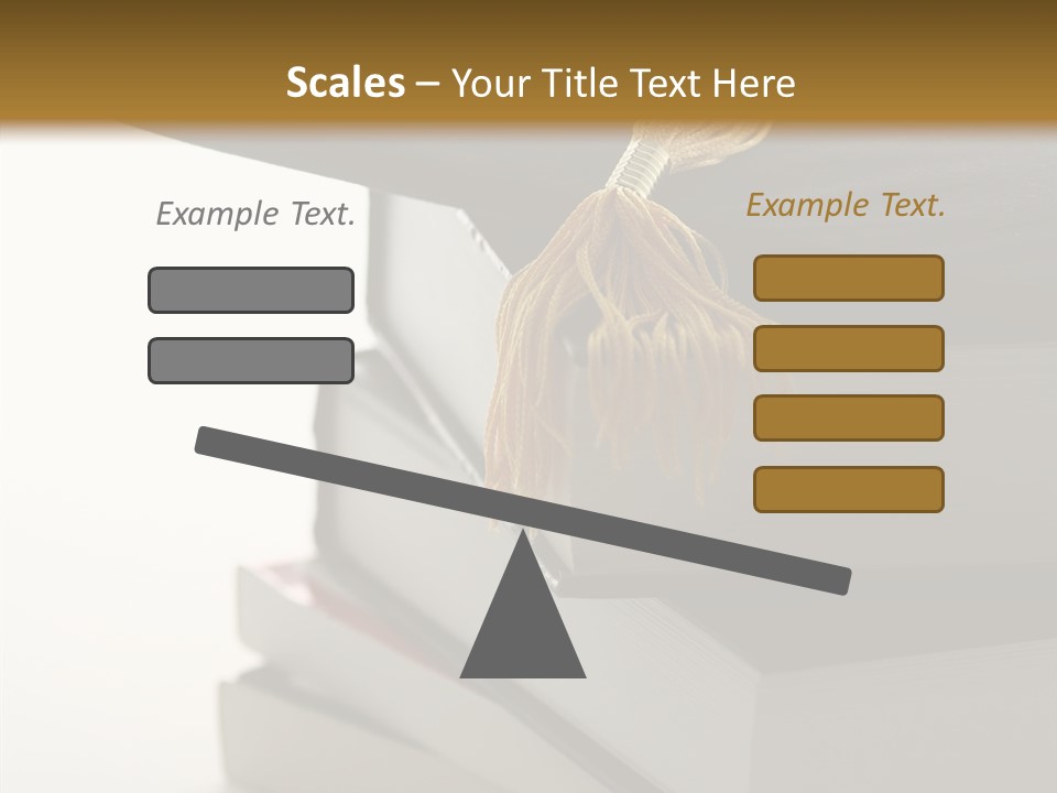 Textbook Books School PowerPoint Template