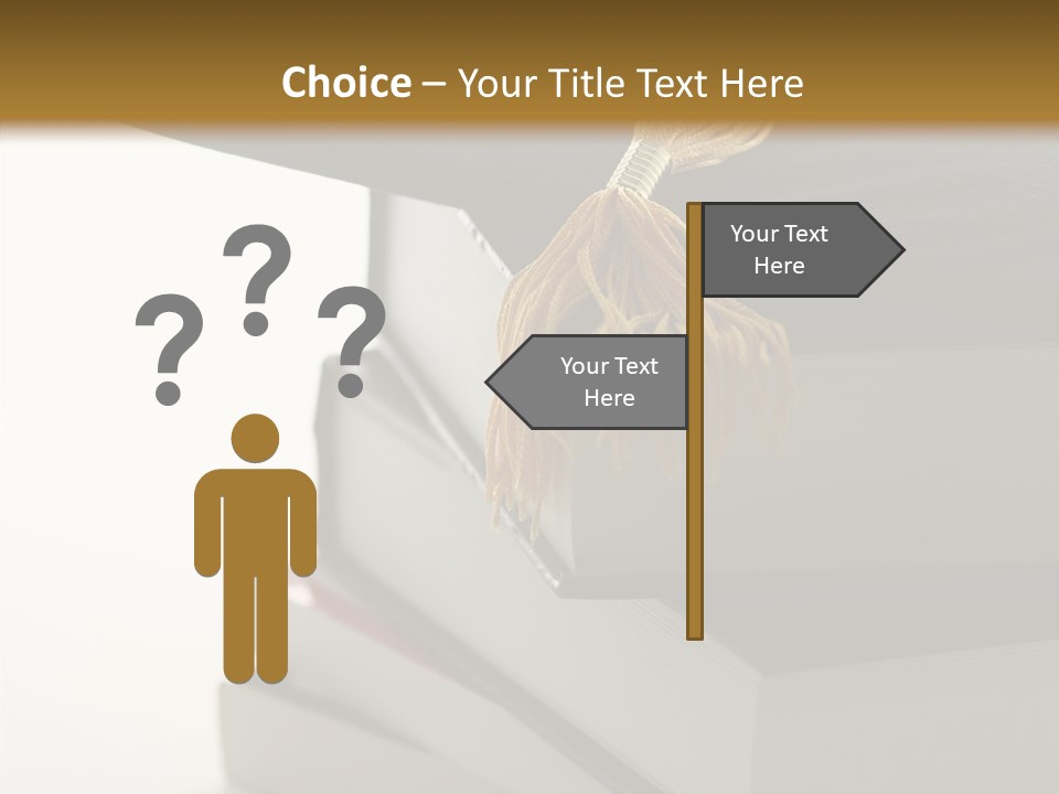 Textbook Books School PowerPoint Template