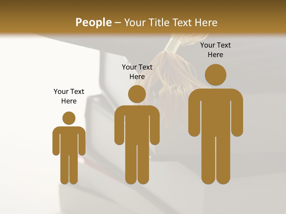 Textbook Books School PowerPoint Template