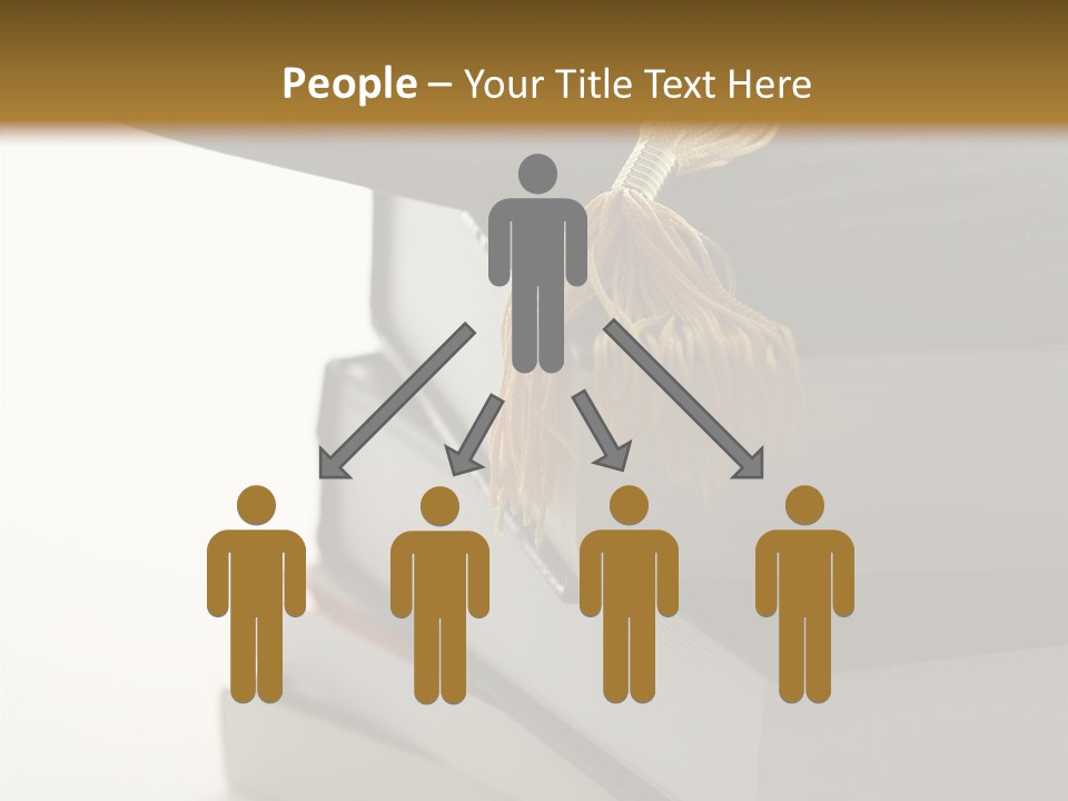 Textbook Books School PowerPoint Template