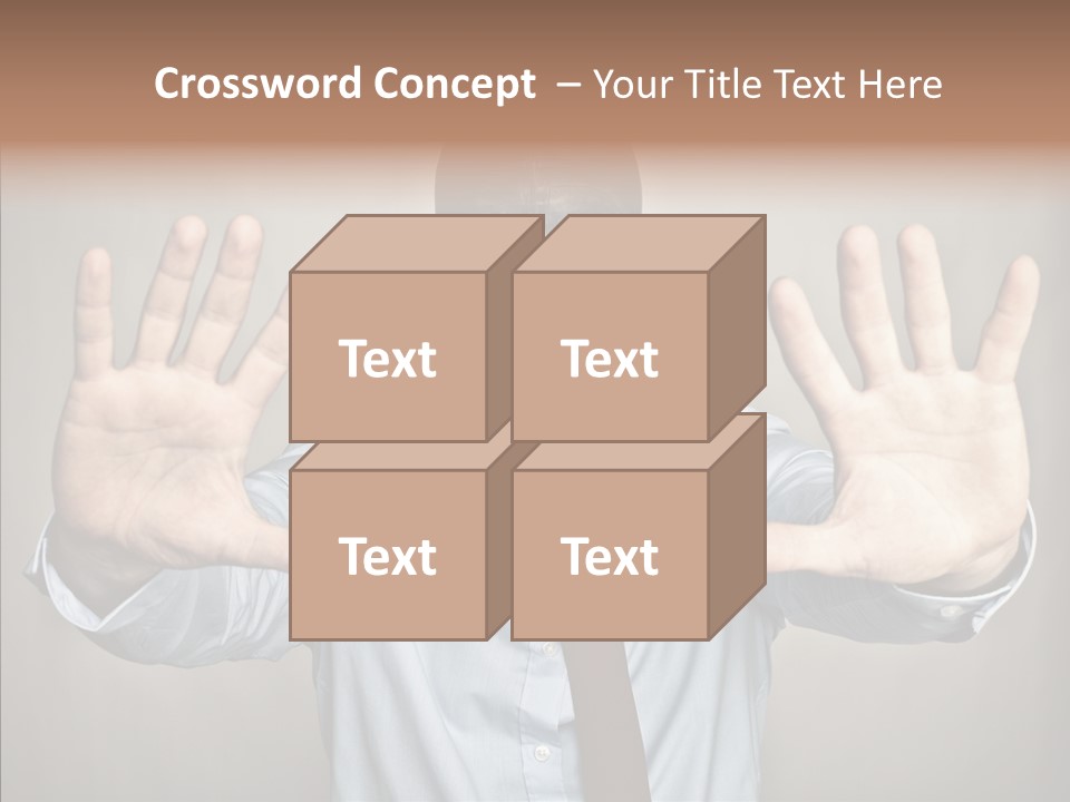 Nuclear Business Portrait PowerPoint Template