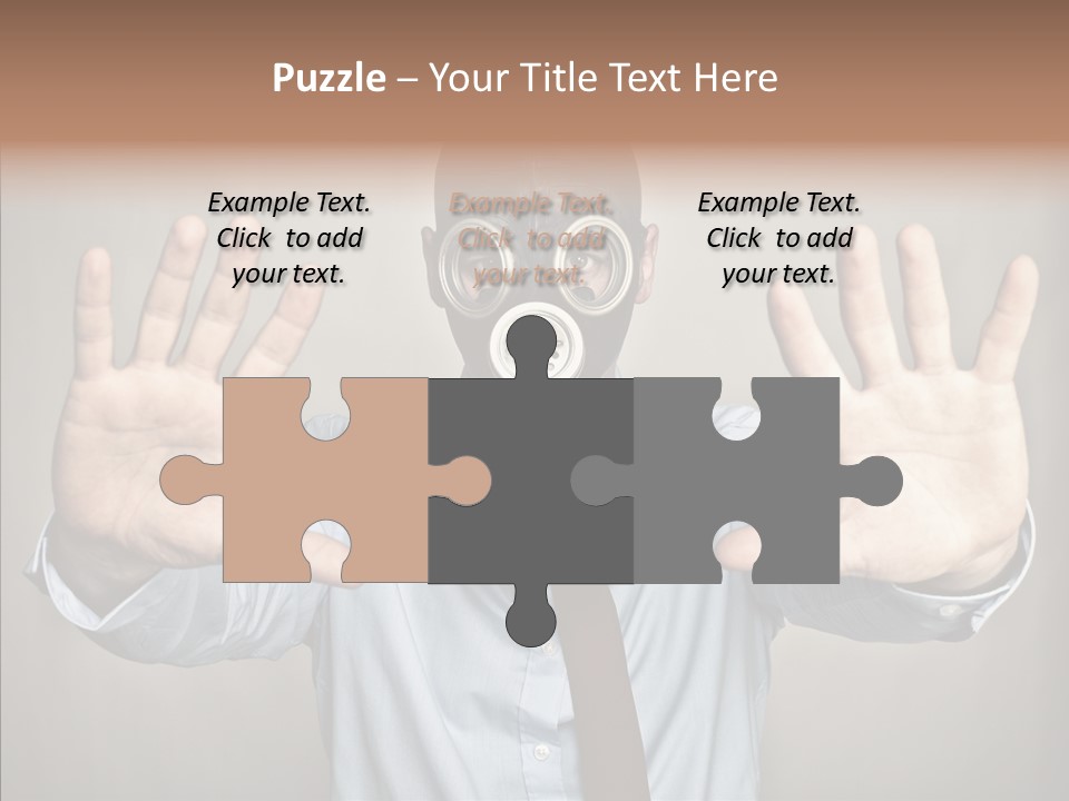 Nuclear Business Portrait PowerPoint Template