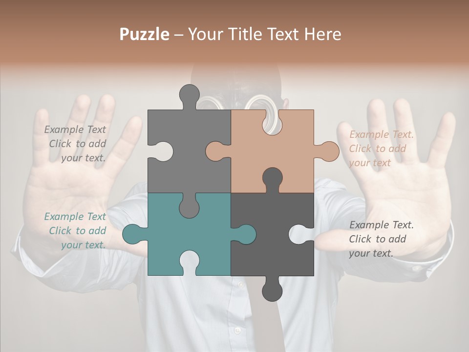 Nuclear Business Portrait PowerPoint Template