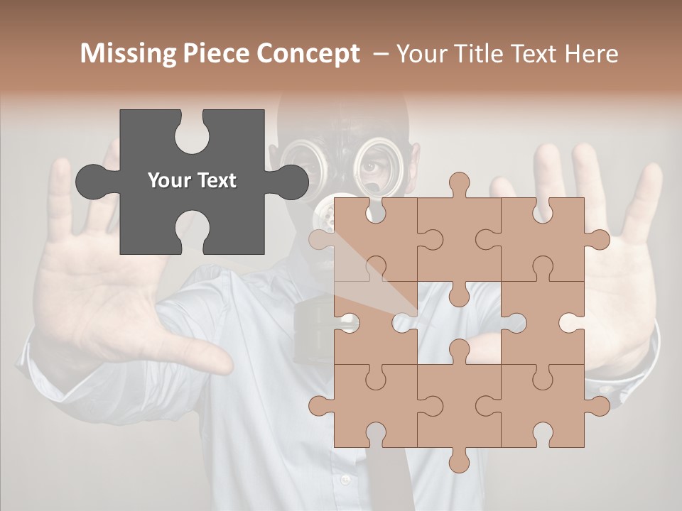 Nuclear Business Portrait PowerPoint Template