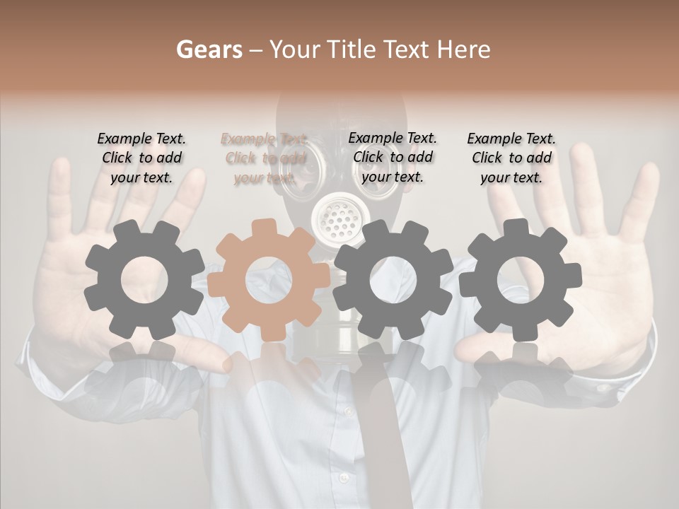 Nuclear Business Portrait PowerPoint Template