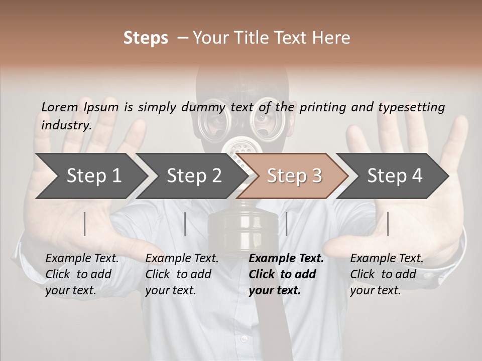 Nuclear Business Portrait PowerPoint Template