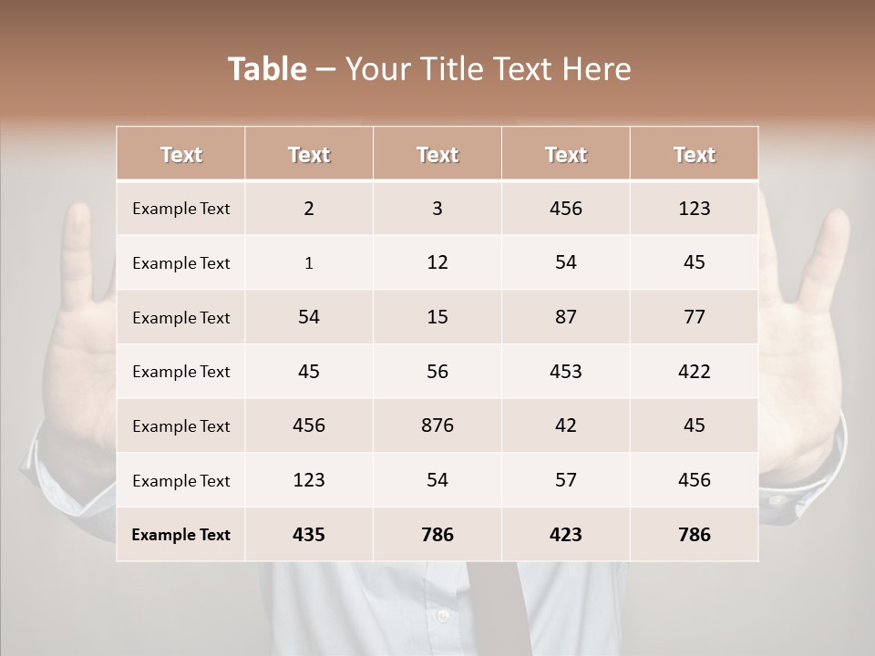 Nuclear Business Portrait PowerPoint Template