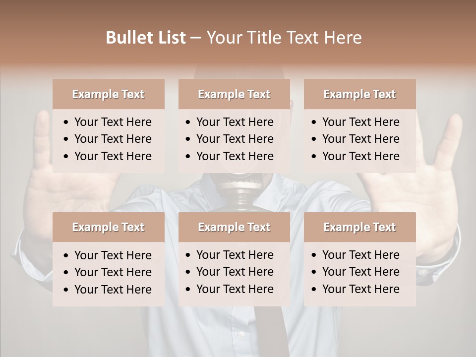 Nuclear Business Portrait PowerPoint Template