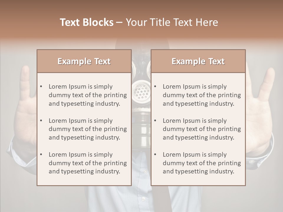 Nuclear Business Portrait PowerPoint Template