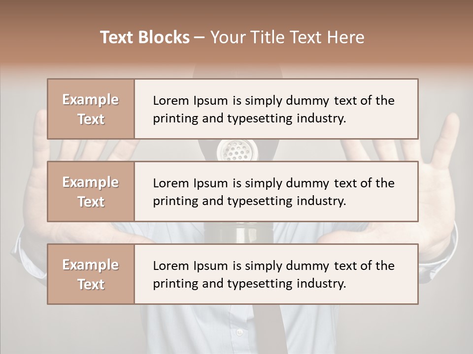 Nuclear Business Portrait PowerPoint Template