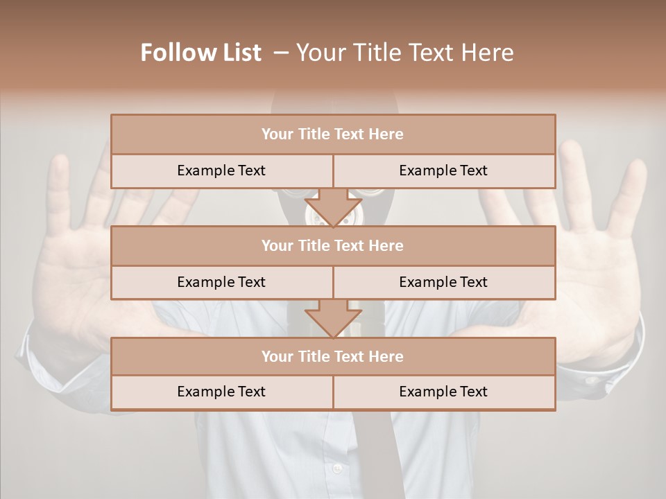 Nuclear Business Portrait PowerPoint Template