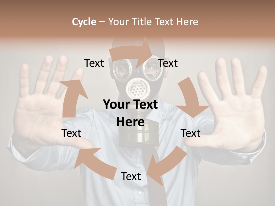 Nuclear Business Portrait PowerPoint Template