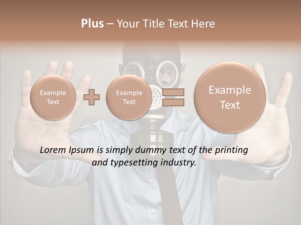 Nuclear Business Portrait PowerPoint Template
