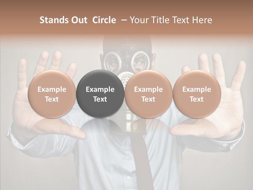 Nuclear Business Portrait PowerPoint Template