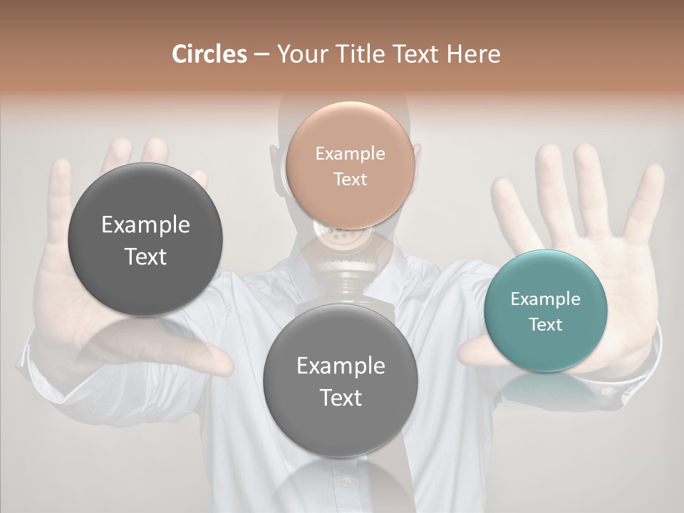 Nuclear Business Portrait PowerPoint Template