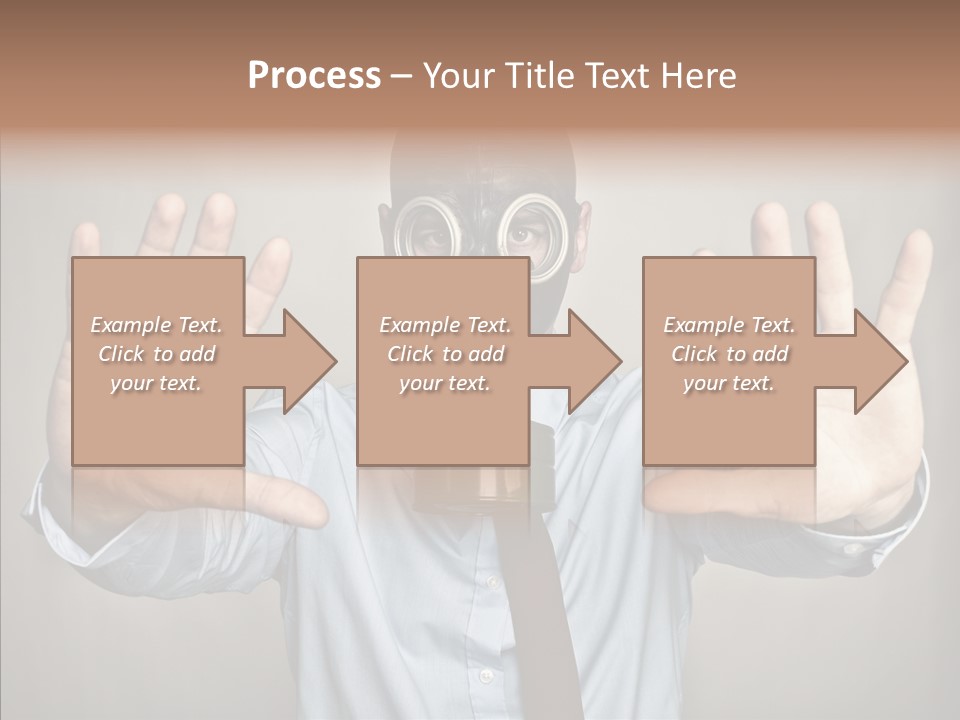Nuclear Business Portrait PowerPoint Template
