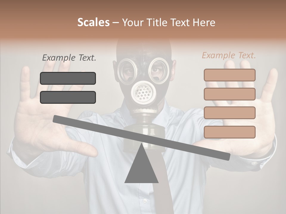 Nuclear Business Portrait PowerPoint Template