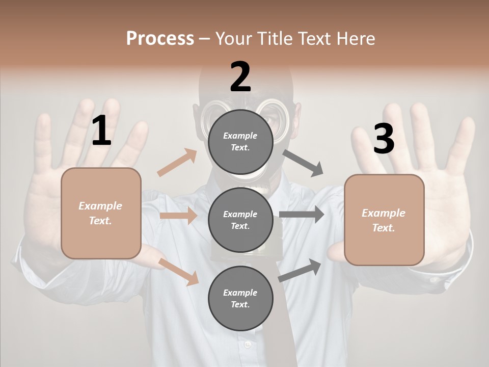 Nuclear Business Portrait PowerPoint Template
