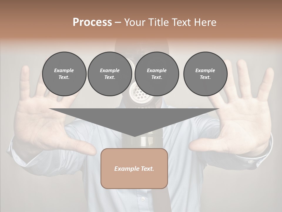 Nuclear Business Portrait PowerPoint Template
