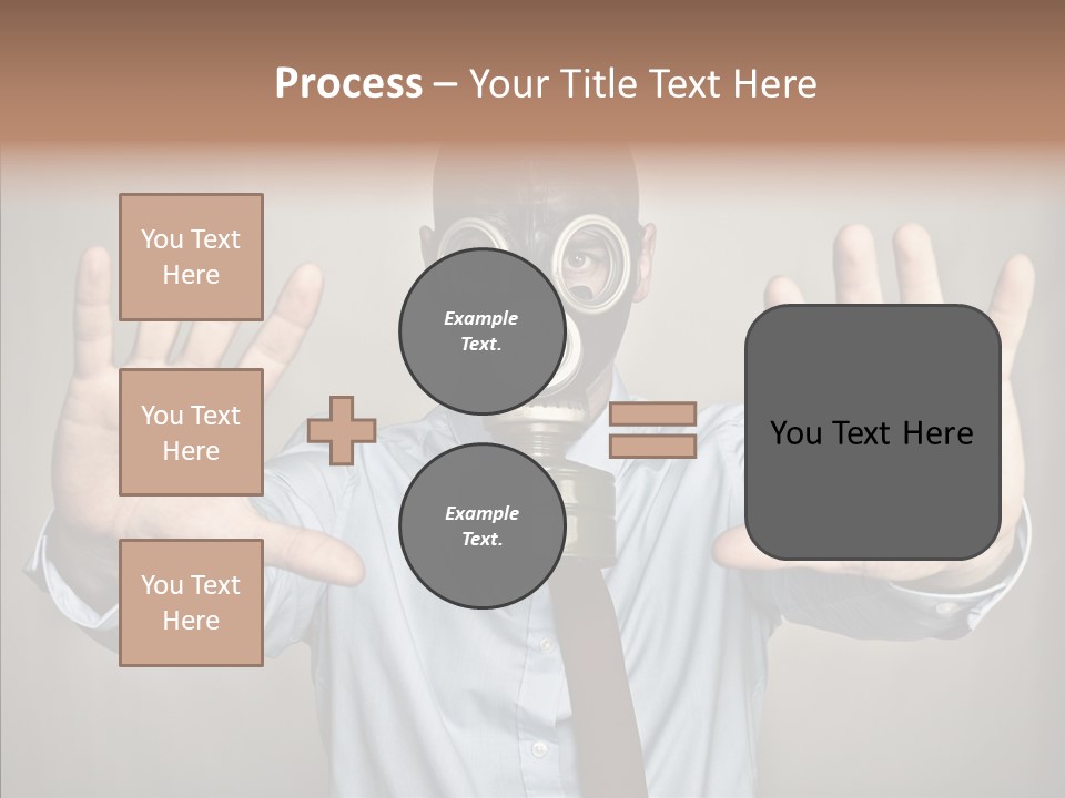 Nuclear Business Portrait PowerPoint Template