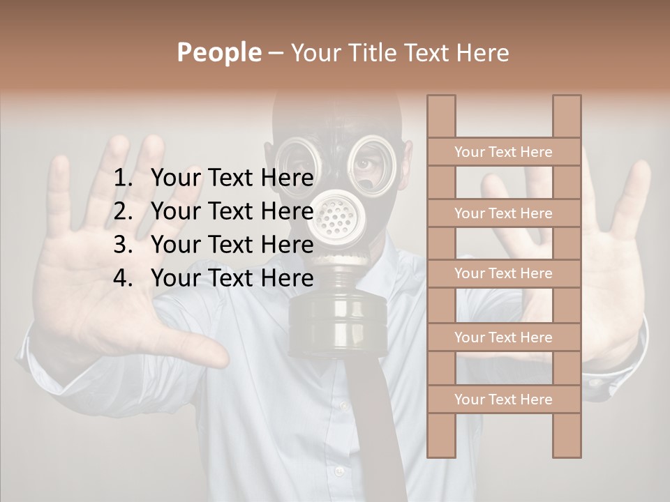 Nuclear Business Portrait PowerPoint Template