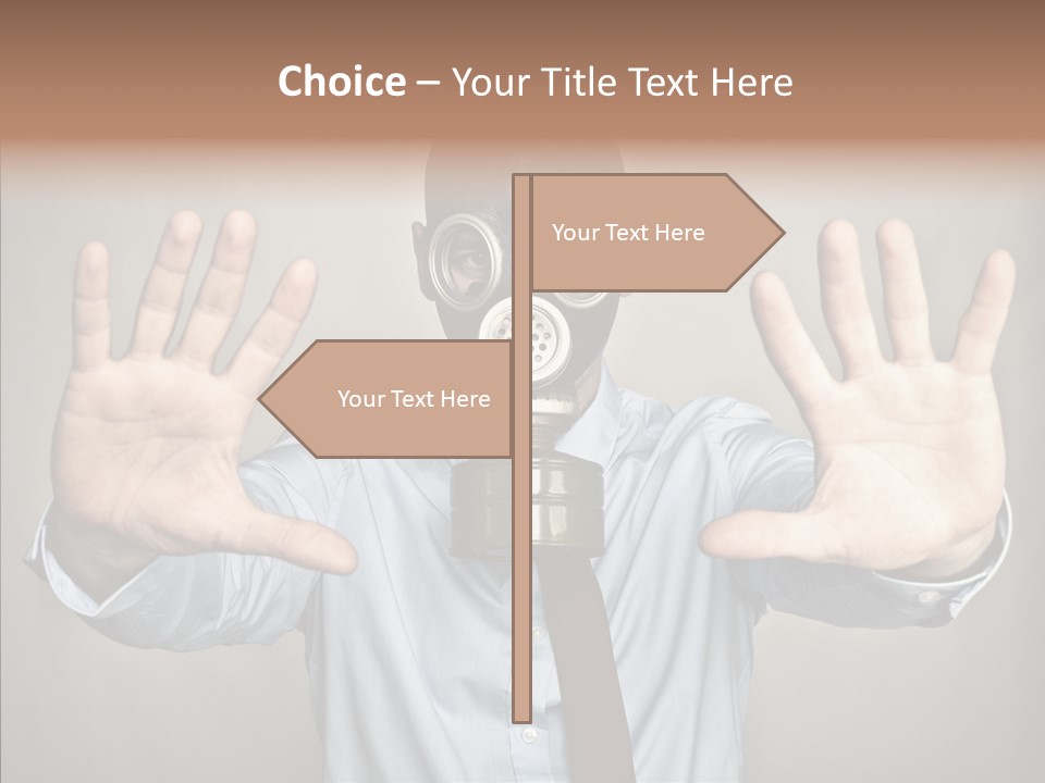 Nuclear Business Portrait PowerPoint Template
