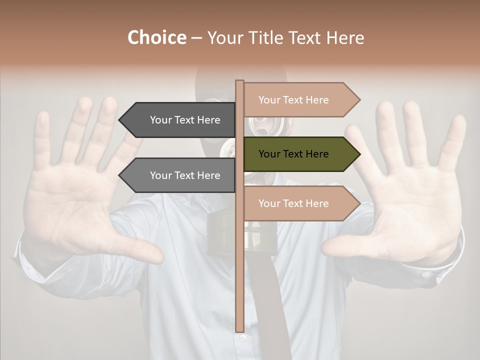 Nuclear Business Portrait PowerPoint Template