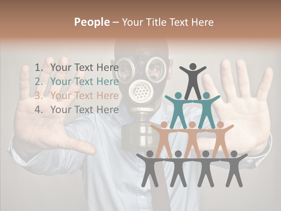 Nuclear Business Portrait PowerPoint Template