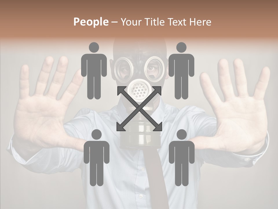 Nuclear Business Portrait PowerPoint Template