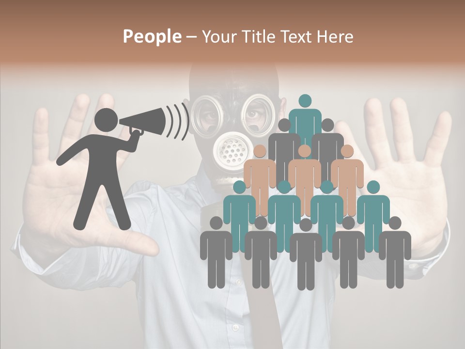 Nuclear Business Portrait PowerPoint Template