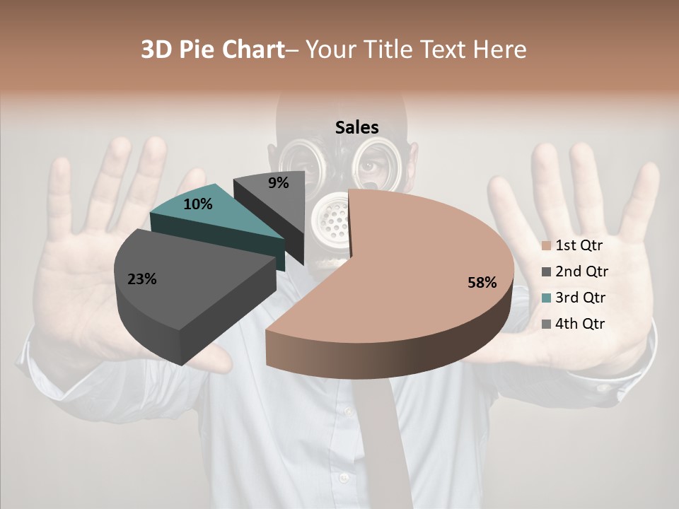 Nuclear Business Portrait PowerPoint Template