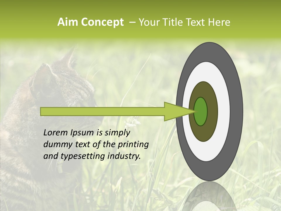 Kitten Garden Summer PowerPoint Template