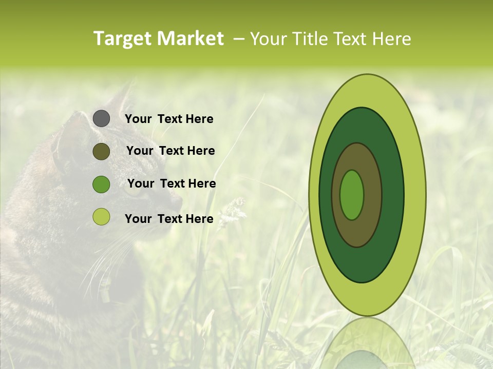 Kitten Garden Summer PowerPoint Template