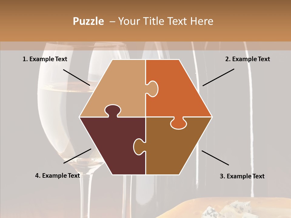 Reflection Black Drink PowerPoint Template