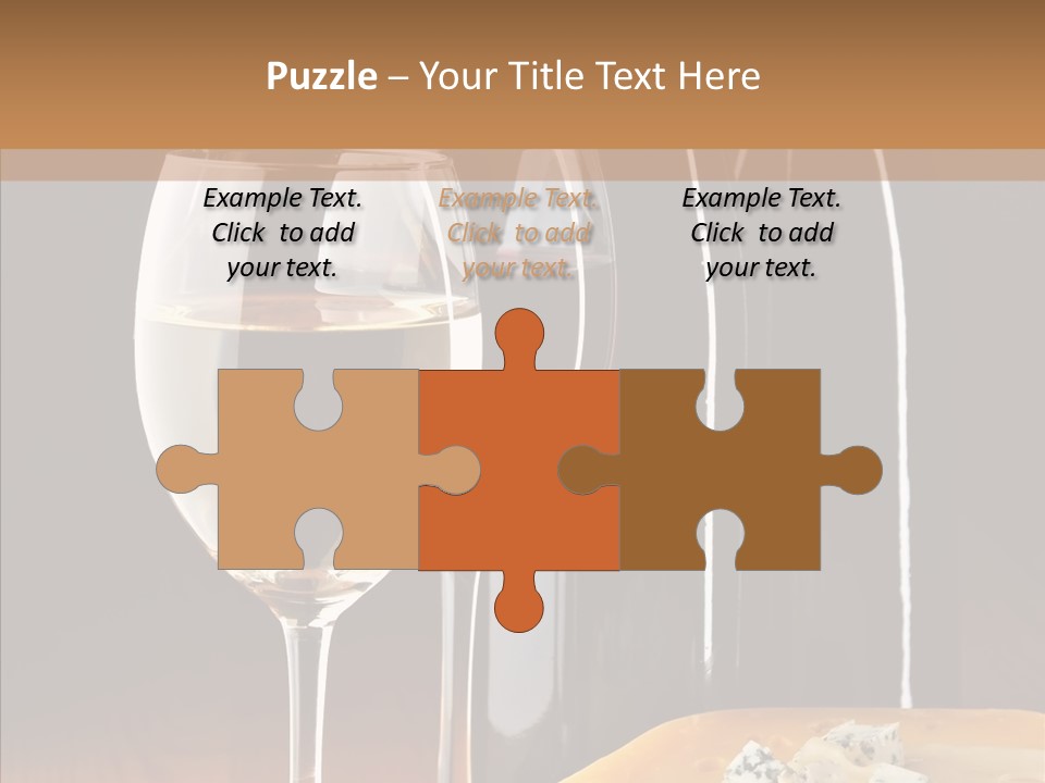 Reflection Black Drink PowerPoint Template