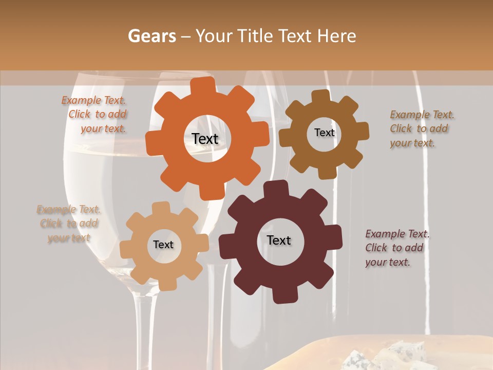 Reflection Black Drink PowerPoint Template