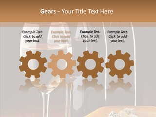 Reflection Black Drink PowerPoint Template