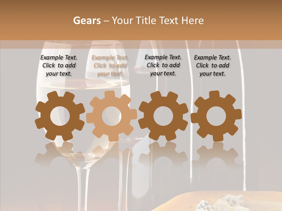 Reflection Black Drink PowerPoint Template