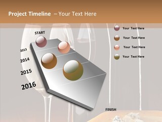 Reflection Black Drink PowerPoint Template