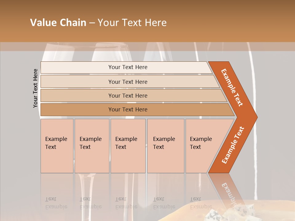 Reflection Black Drink PowerPoint Template