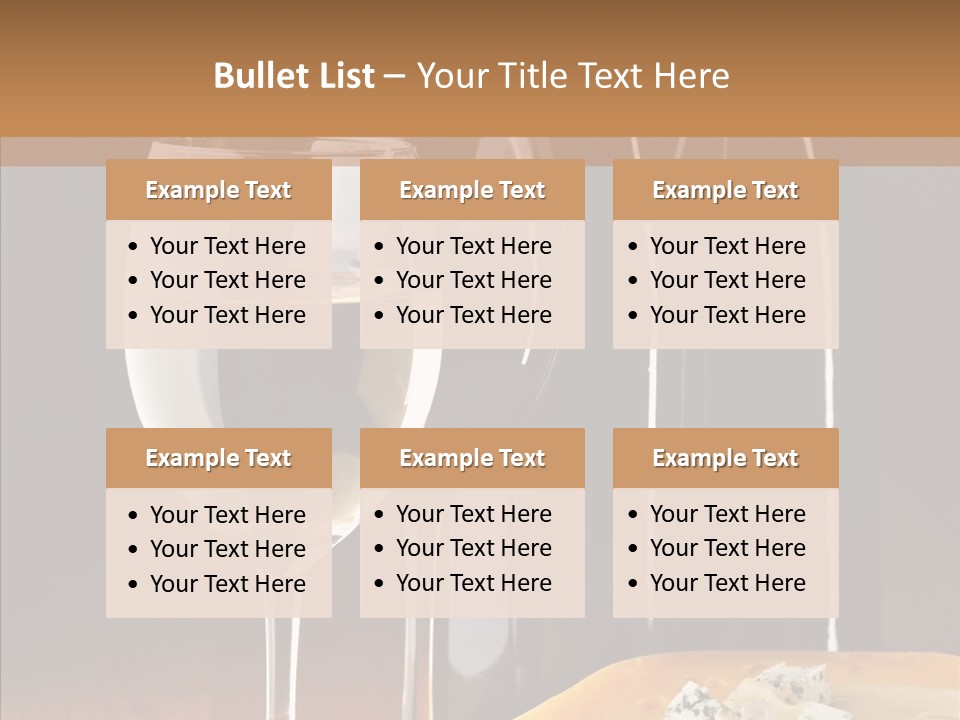 Reflection Black Drink PowerPoint Template