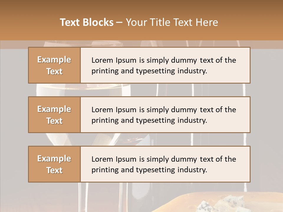 Reflection Black Drink PowerPoint Template